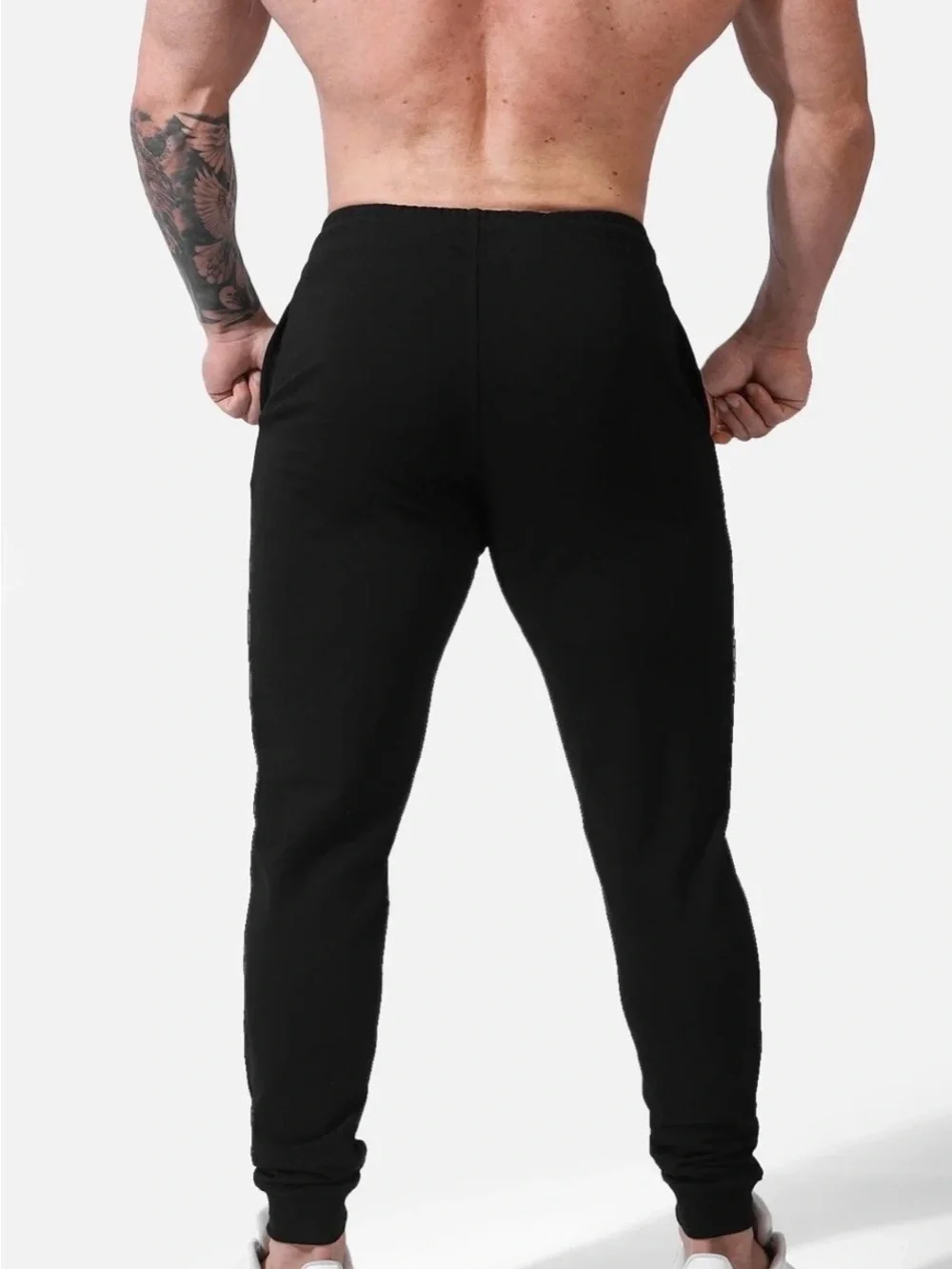 Men’s Jed North Spirit Joggers Gray and Black Combo Size Medium